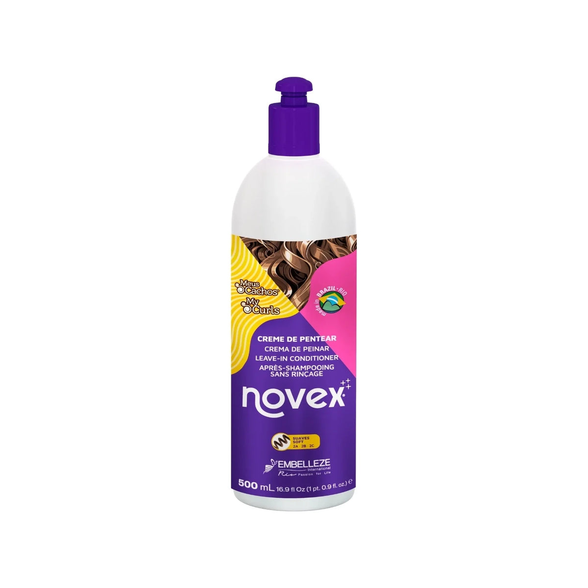 Novex My Curls Dalgalı Saçlar için Durulanmayan Saç Bakım Kremi 500g