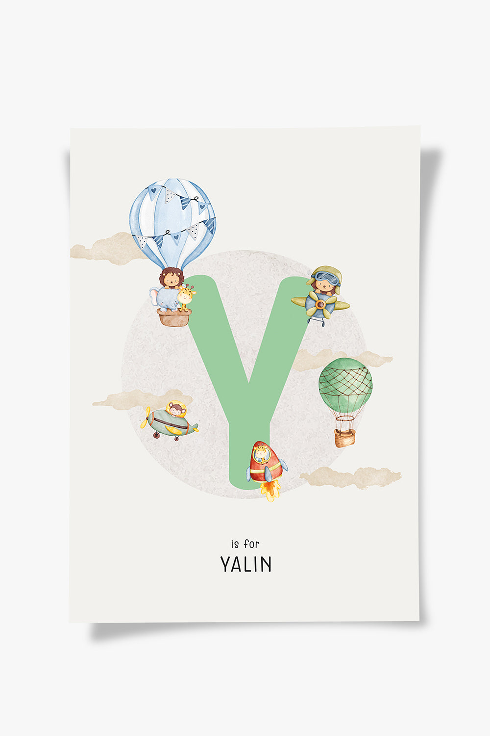 ODA.products-Baby Boy Letter Çocuk Odası Tablo-Tablo-5-milagron.live