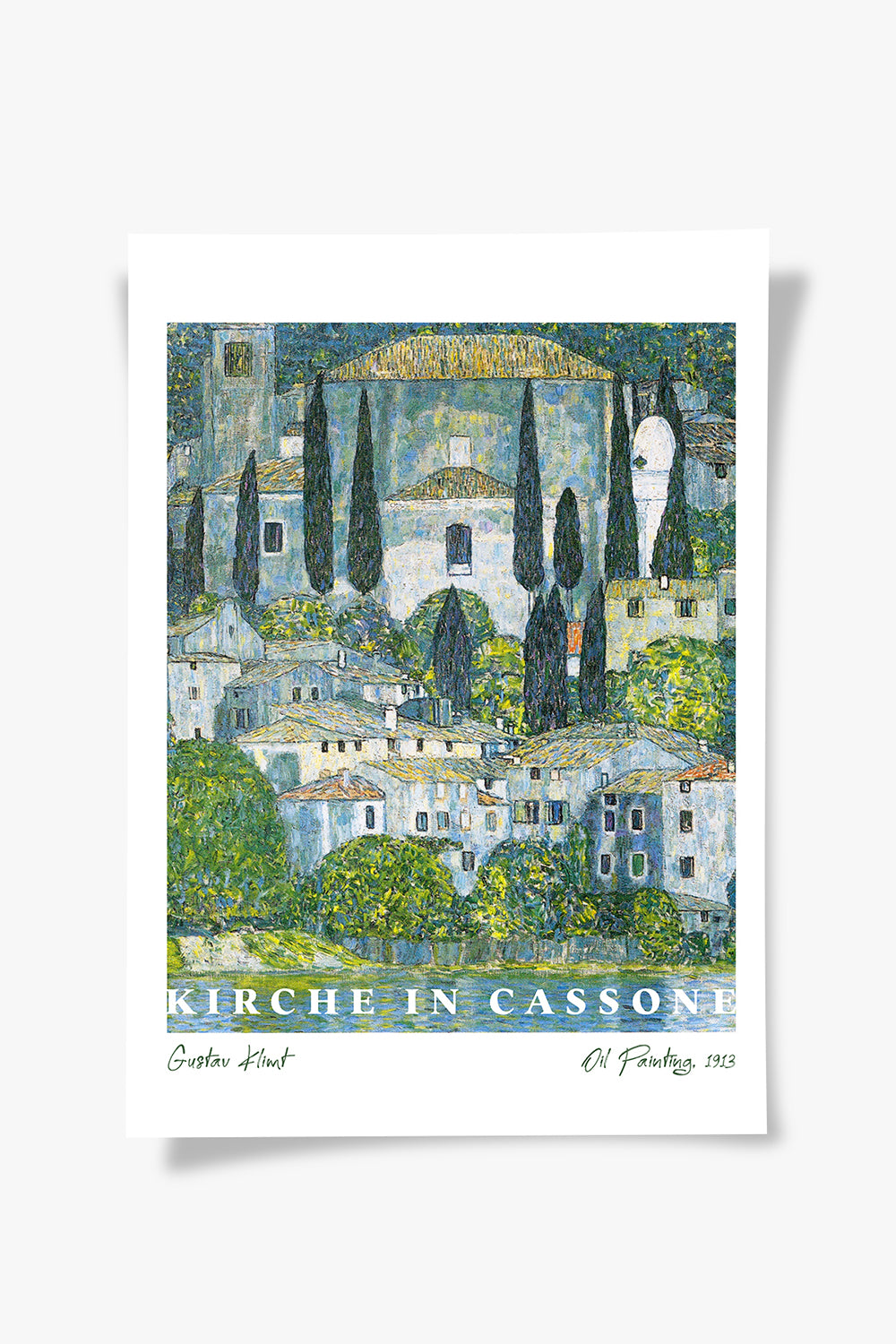 ODA.products-Kirche İn Cassone, Gustav Klimt | Ünlü Ressam Tablosu-Tablo-5-milagron.live