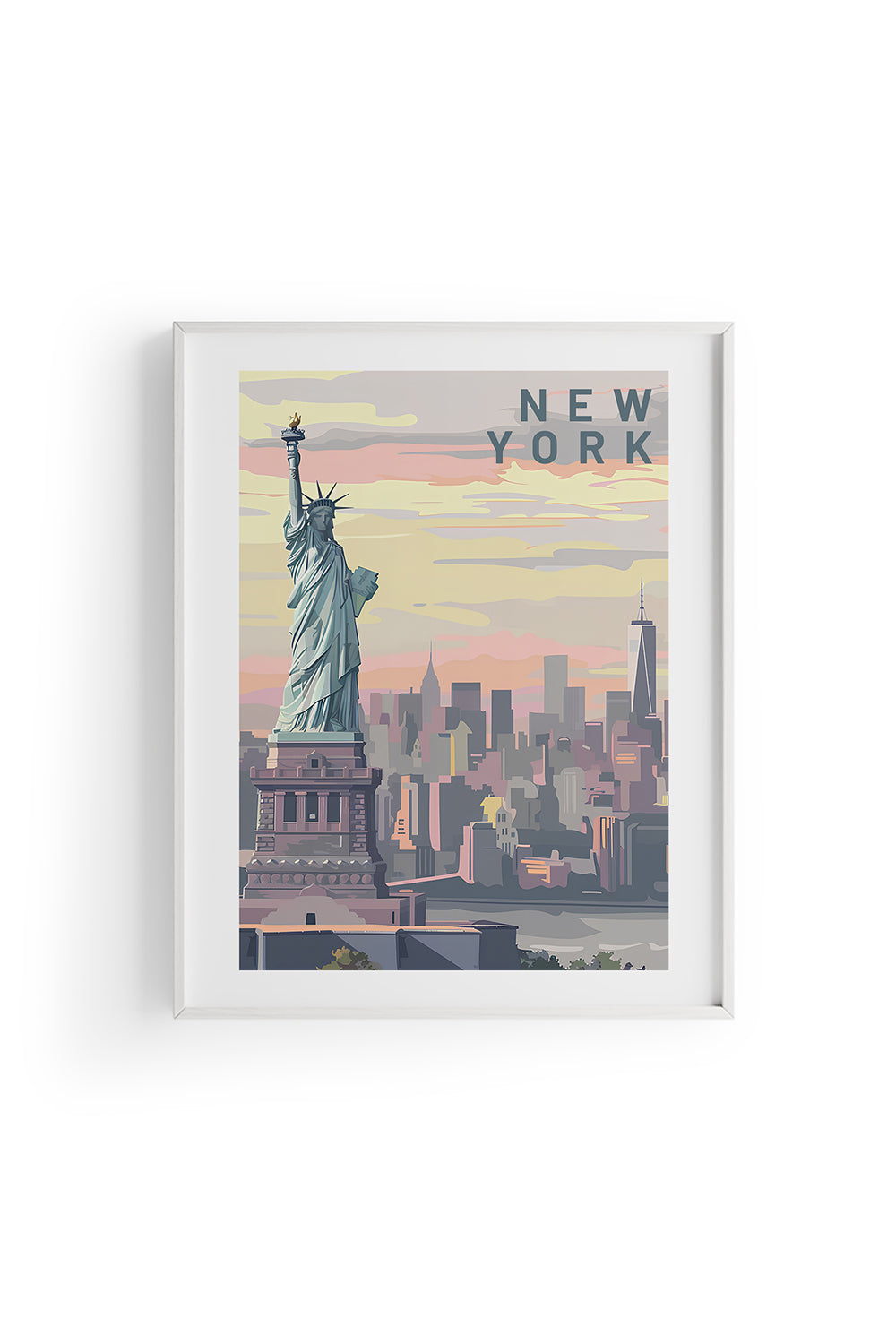 ODA.products-New York İllüstrasyon Şehir Tablo-Tablo-2-milagron.live