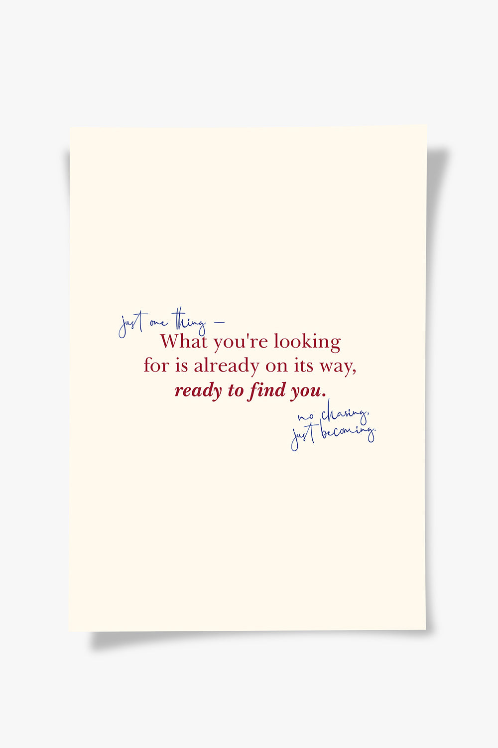 Ready To Find You | Tipografi Posteri - 4