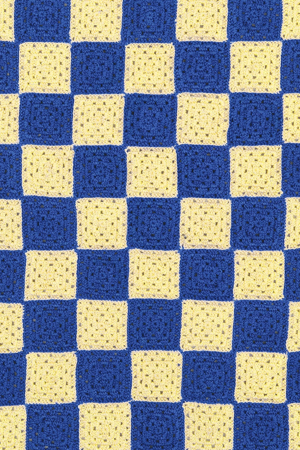 OHM Handmade-Sarı Mavi Checkered El İşi Dantel Örtü-Dantel Örtüler-3-milagron.live