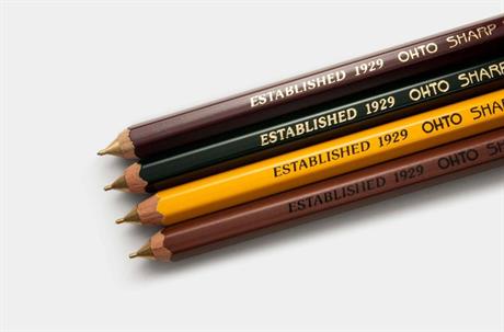 Ohto Wooden Versatil Kalem 0.5Mm Sarı Aps-280E