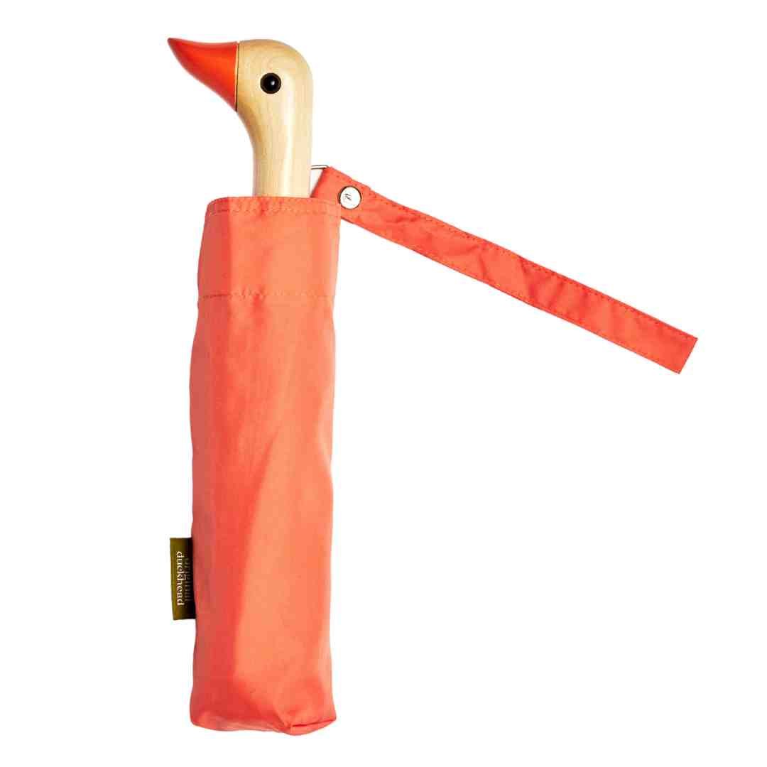 Original Duckhead-Original Duckhead Duck Kompakt şemsiye Turuncu-Şemsiye-1-milagron.live