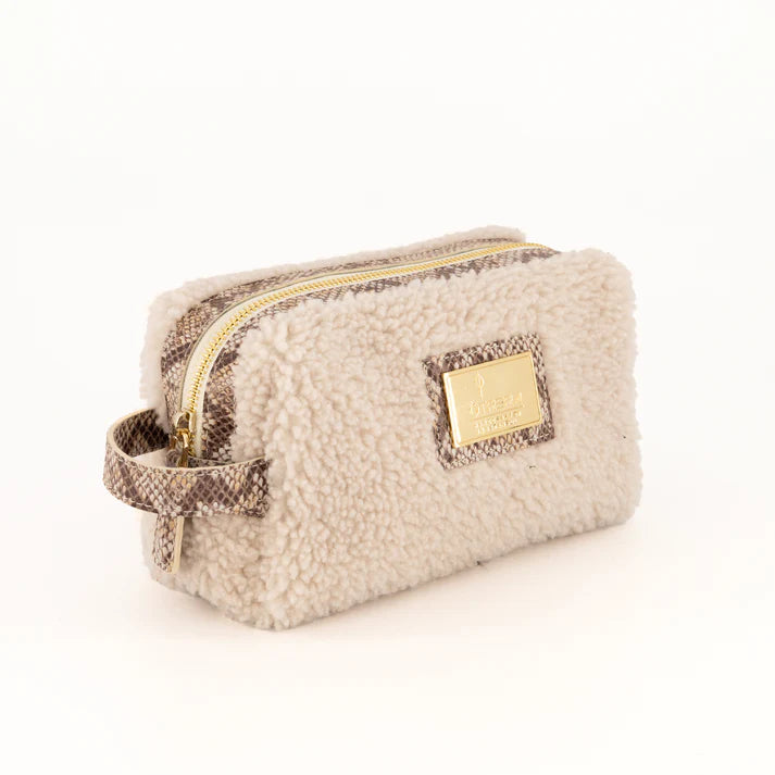 Otrera-Lula Pouch Fur - Almond Milk-El Çantası-2-milagron.live