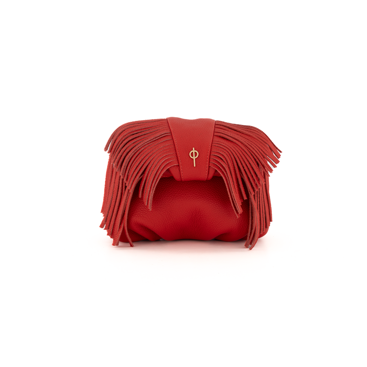 Otrera-Mini Fringe Leda Red-Omuz Çantası-1-milagron.live