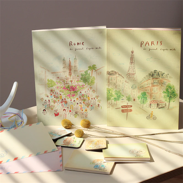 Pansy Daisy L'Après Travel Journal Seyahat Günlüğü Defteri - Rome