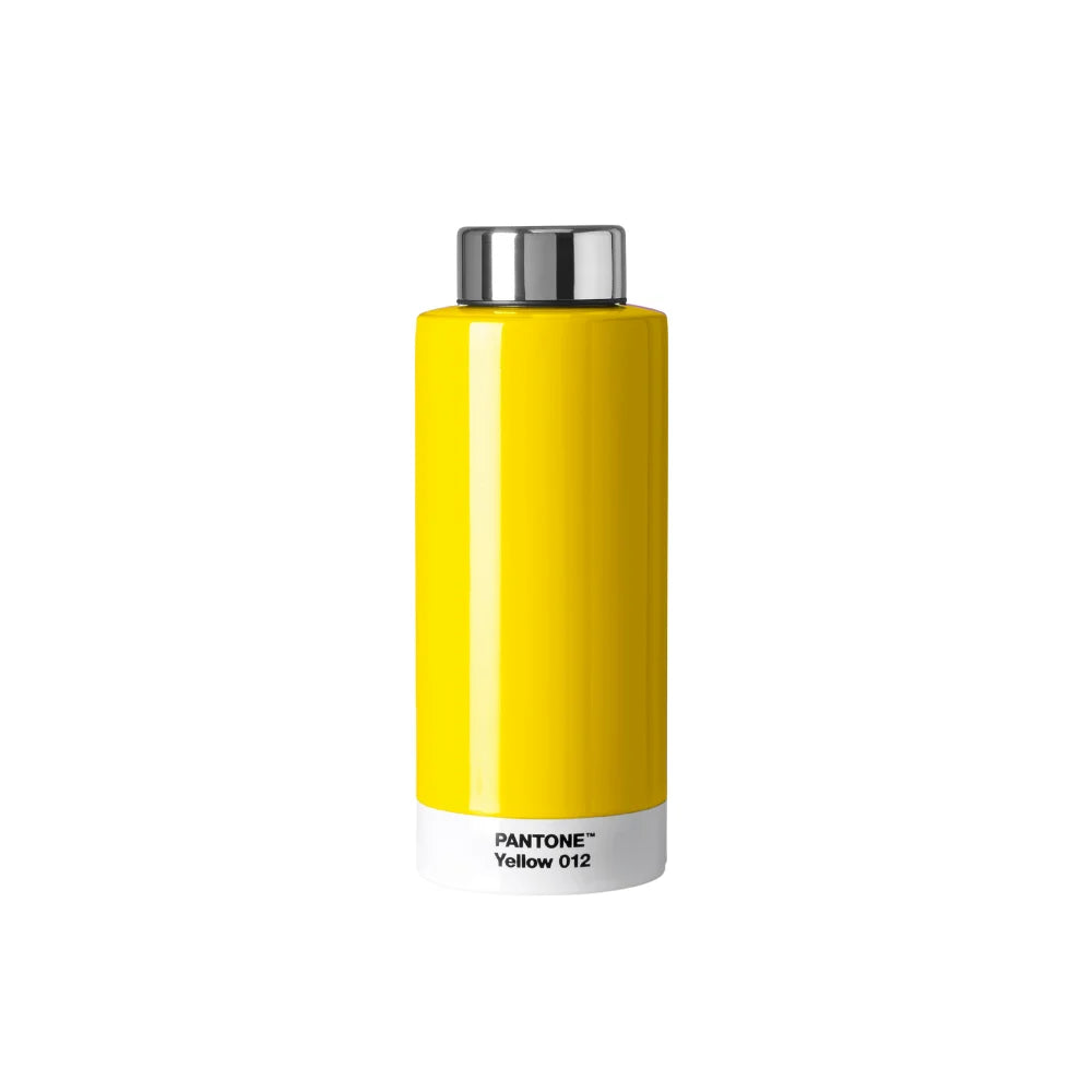 Pantone Yellow 012 Sarı Çelik Termos