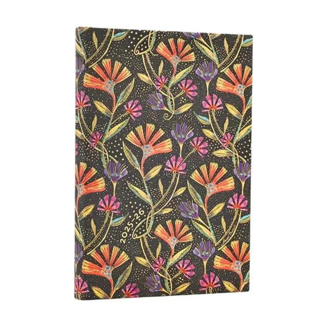 Paperblanks-2026 English Diary Wild Flowers Midi Day Ajanda-Ajanda-1-milagron.live
