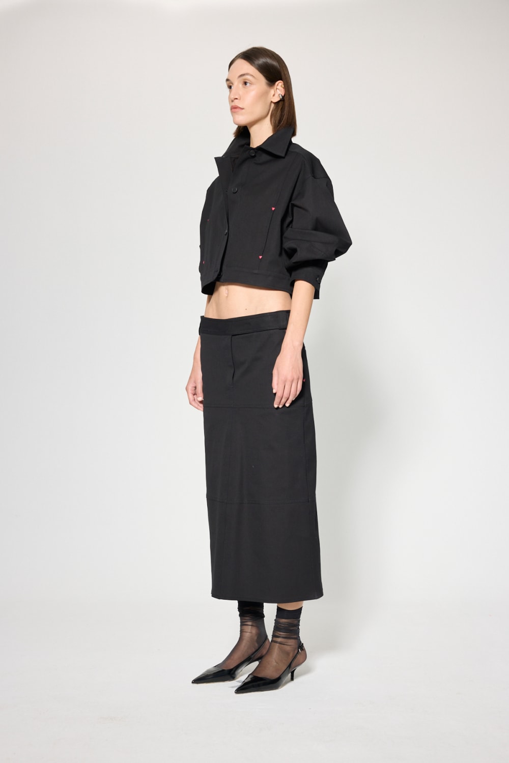 Partners of Tomorrow-Oversize Crop Ceket-Ceket-2-milagron.live