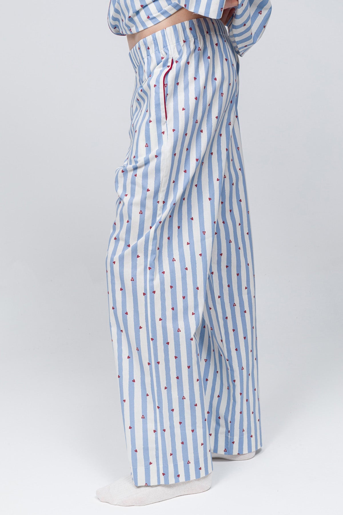 Paul Kenzie-Erkek Pijama Altı Valentine Collection Love On Line-5-milagron.live