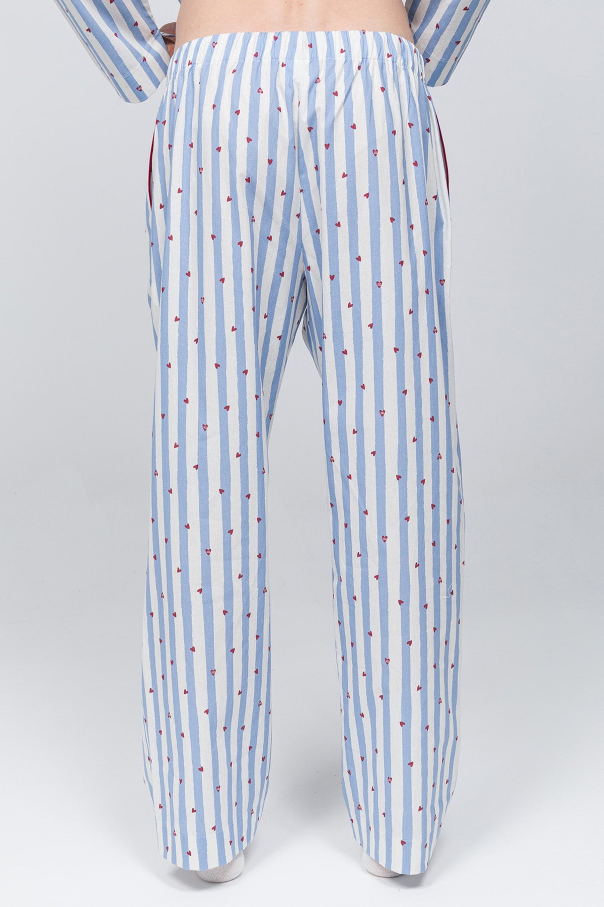 Paul Kenzie-Erkek Pijama Altı Valentine Collection Love On Line-6-milagron.live
