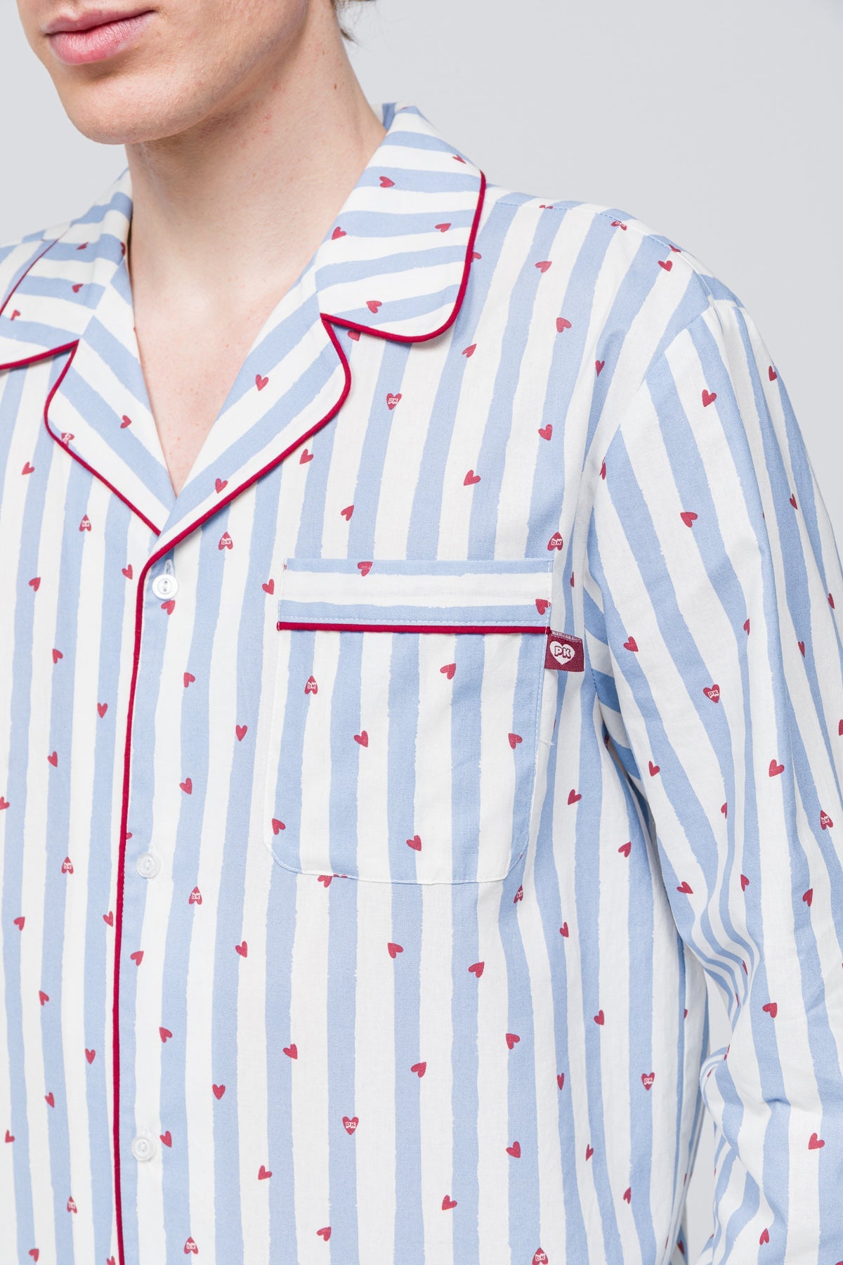 Paul Kenzie-Erkek Pijama üstü Valentine Collection Love On Line-4-milagron.live