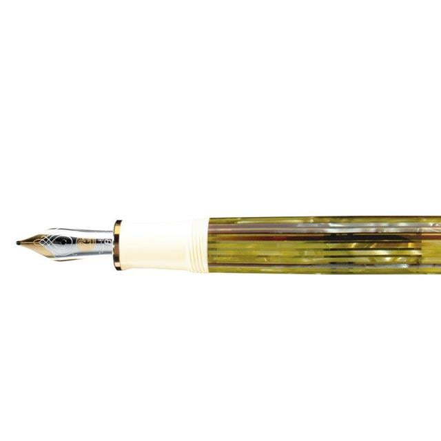 Pelikan M400 Dolma Kalem B Uç White Tortoise Shell