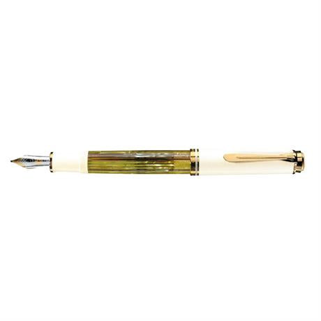 Pelikan M400 Dolma Kalem F Uç White Tortoise Shell