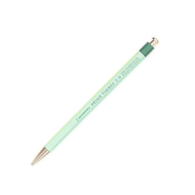 Penco Prime Timber 2.0 Mm Pencil & Sharpener Set Mekanik Uçlu Kalem Ve Kalemtraş Seti Mint
