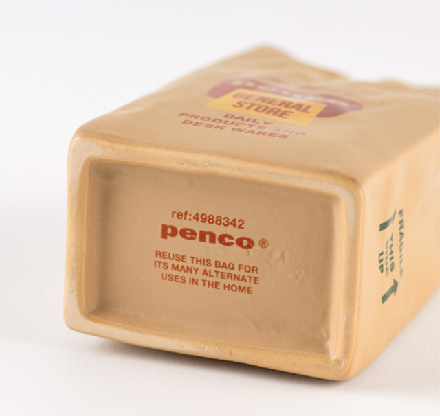 Penco-Hightide Penco Brown Bag Pen Stand Seramik Kalemlik-Organizer-9-milagron.live