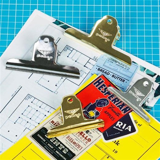 Penco Clampy Clip Medium Metal Klips Gold Dp202