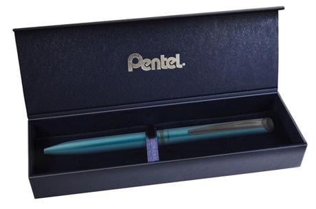 Pentel-Energel Ink Likit Jel Roller Mavi Mürekkepli Kalem Turkuaz-Roller Kalem-5-milagron.live