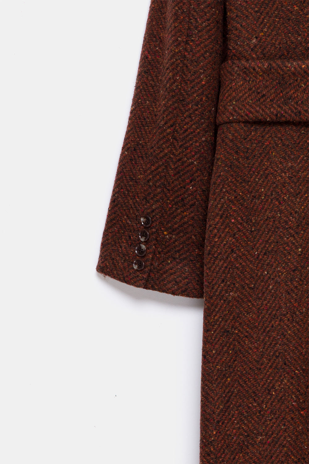 Peploum-Adele Herringbone Coat-Kaban-6-milagron.live