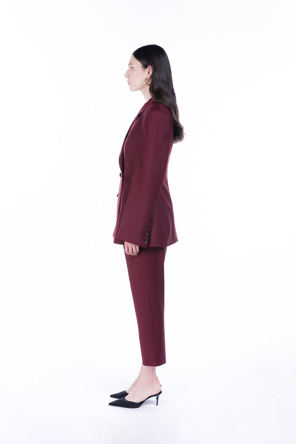 Peploum-Marvin Double Breasted Jacket-Ceket-3-milagron.live
