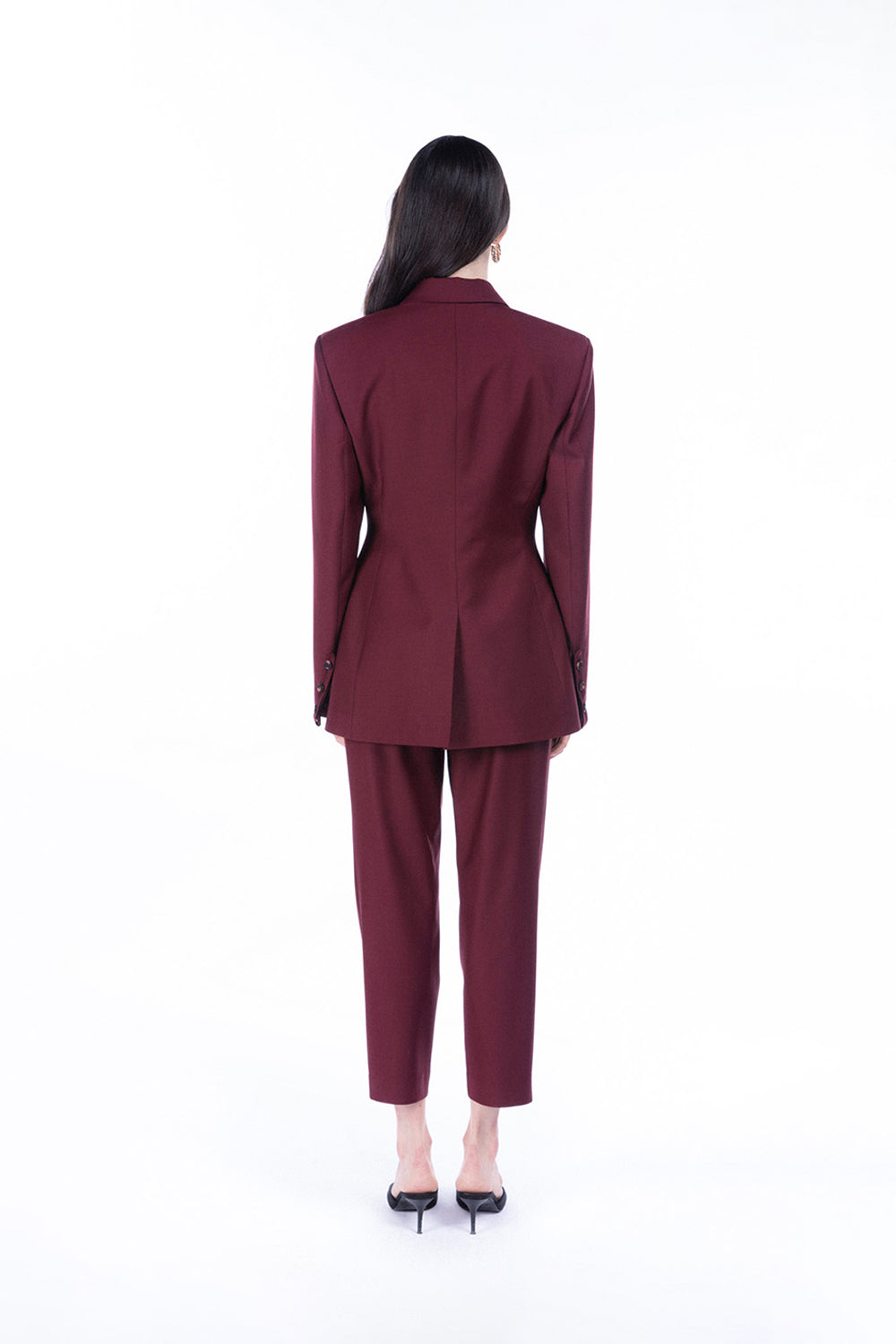 Peploum-Marvin Double Breasted Jacket-Ceket-4-milagron.live