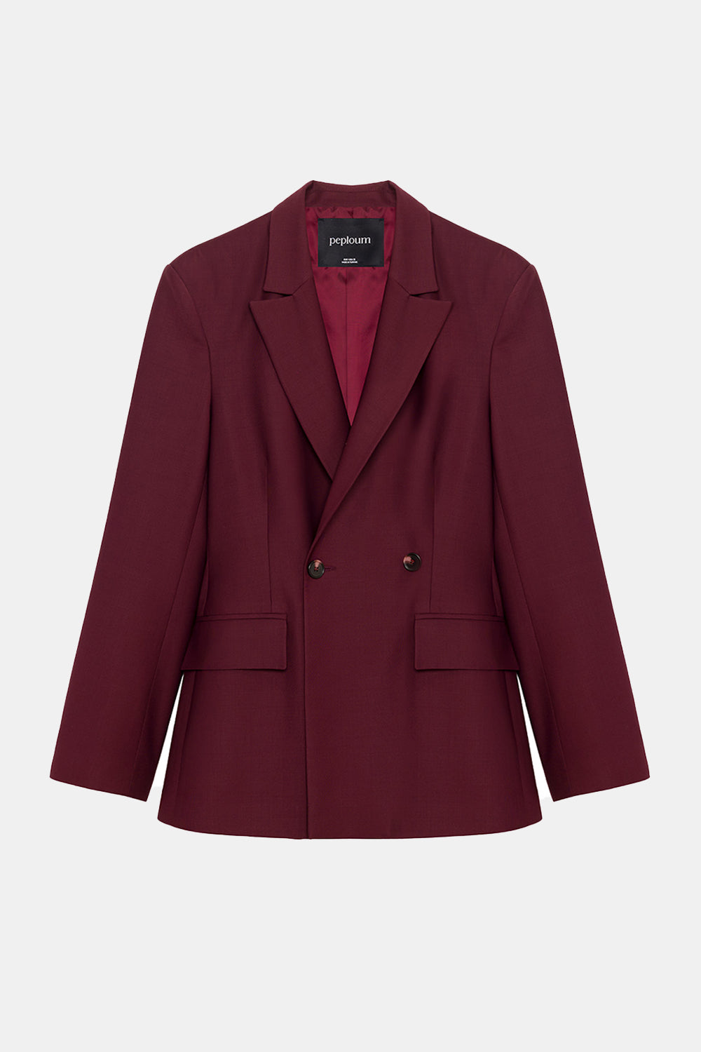 Peploum-Marvin Double Breasted Jacket-Ceket-5-milagron.live