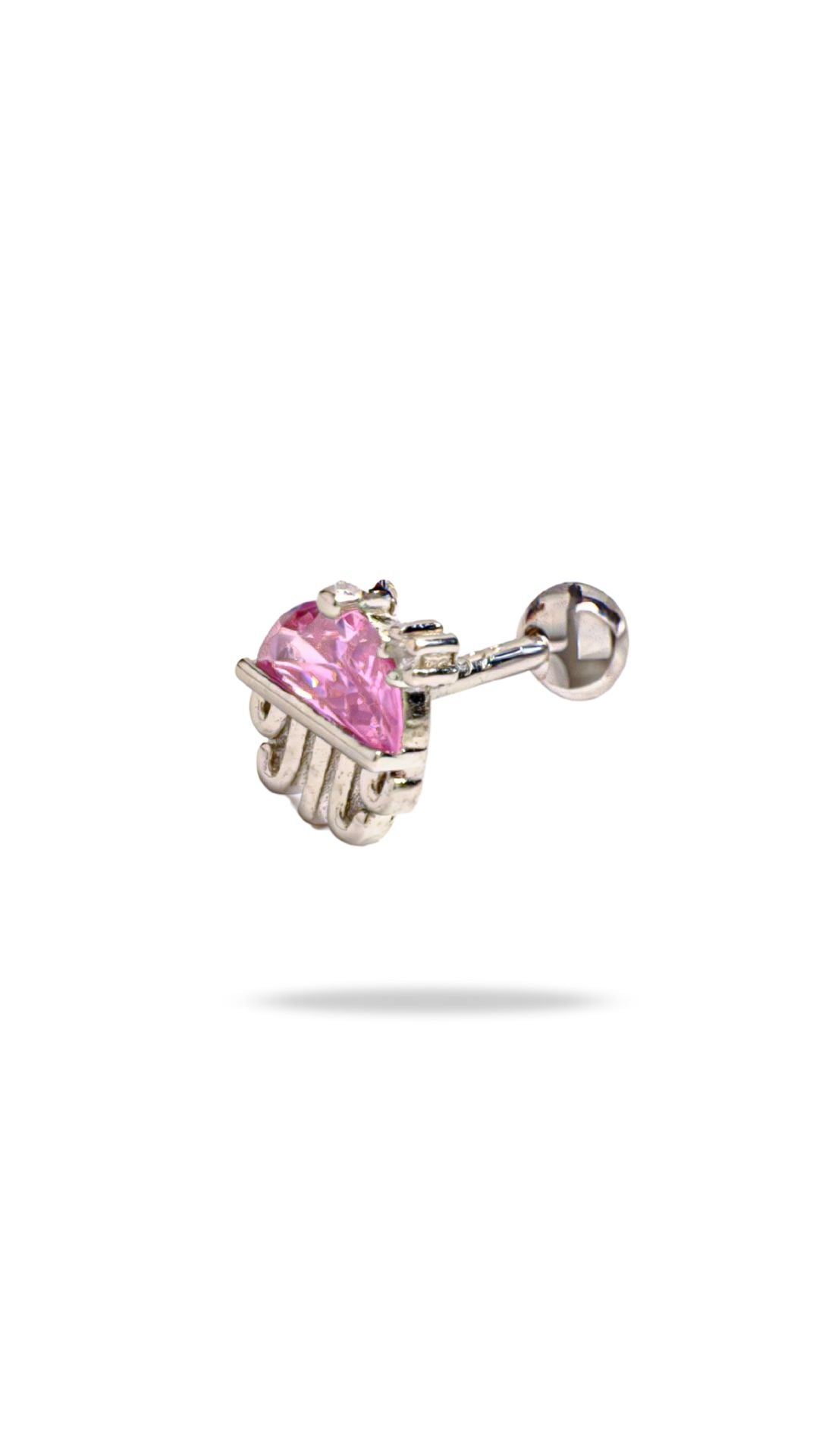 Pia Yuli-Pink Jellyfish Piercing-Küpe-2-milagron.live