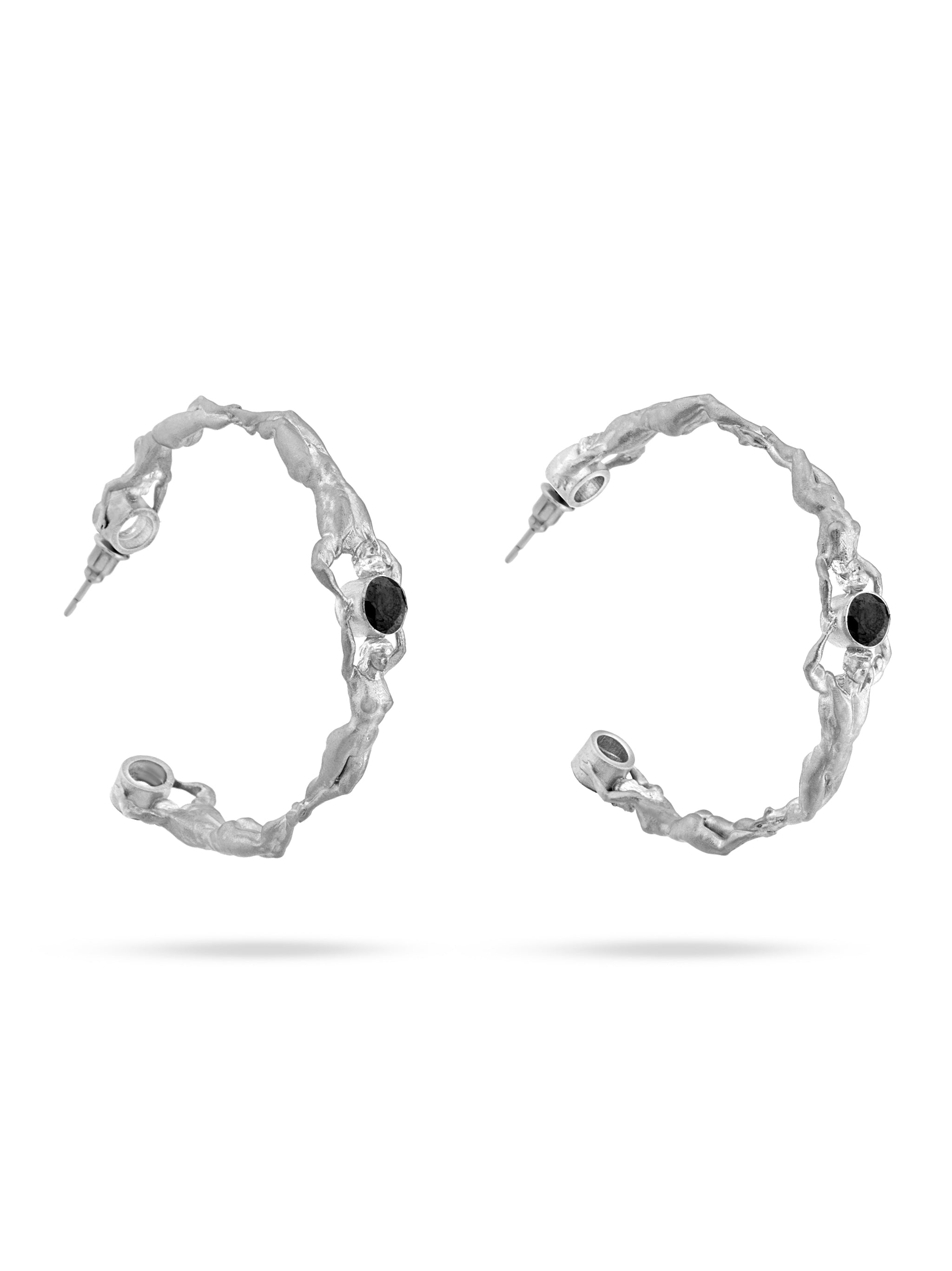 Pia Yuli-Soulmate Halka Küpe-Earring-6-milagron.live