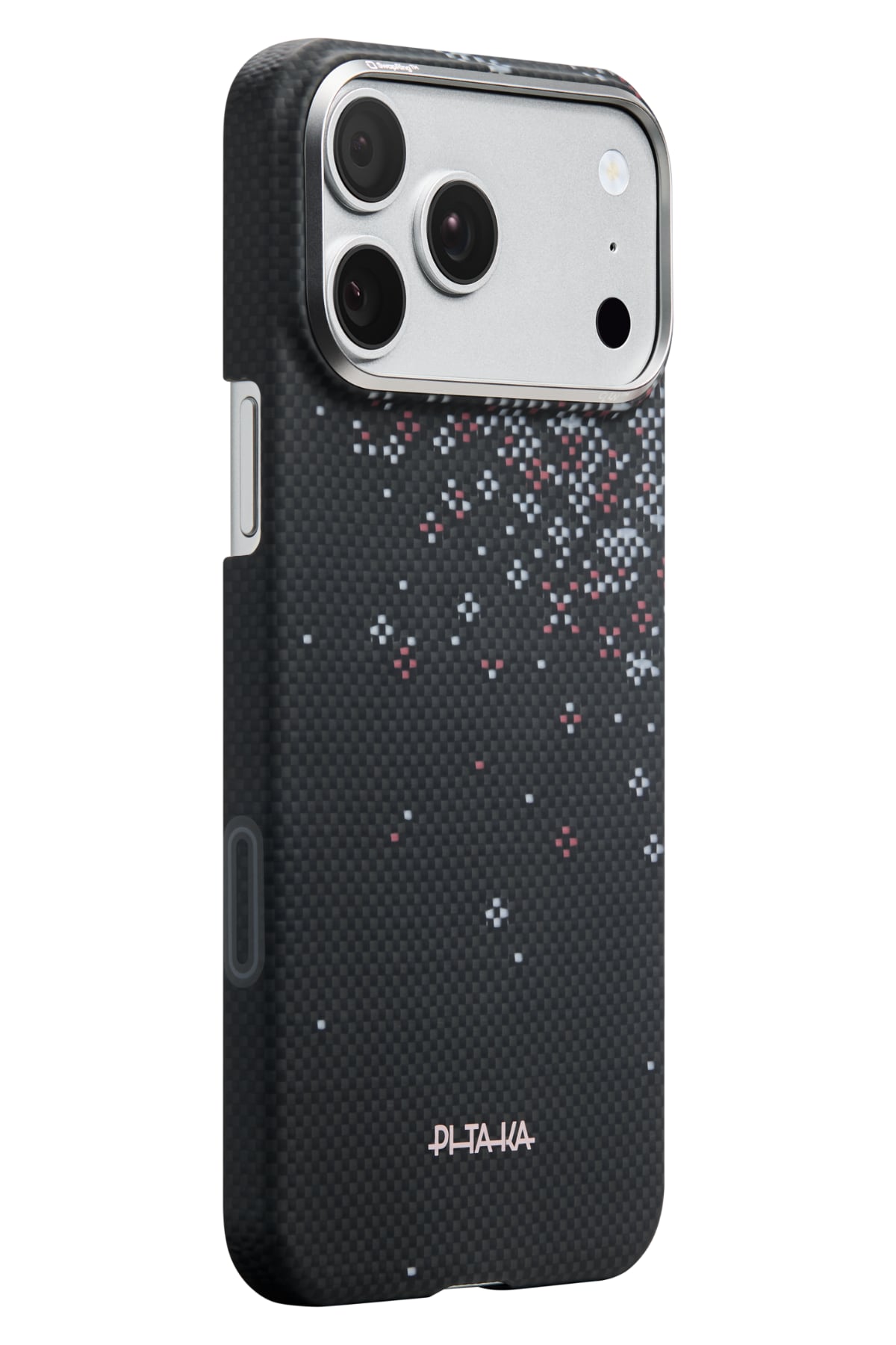 Sakura Hours Iphone 17 Pro Max Magsafe Uyumlu Aramid Fiber Kılıf Midnight Black