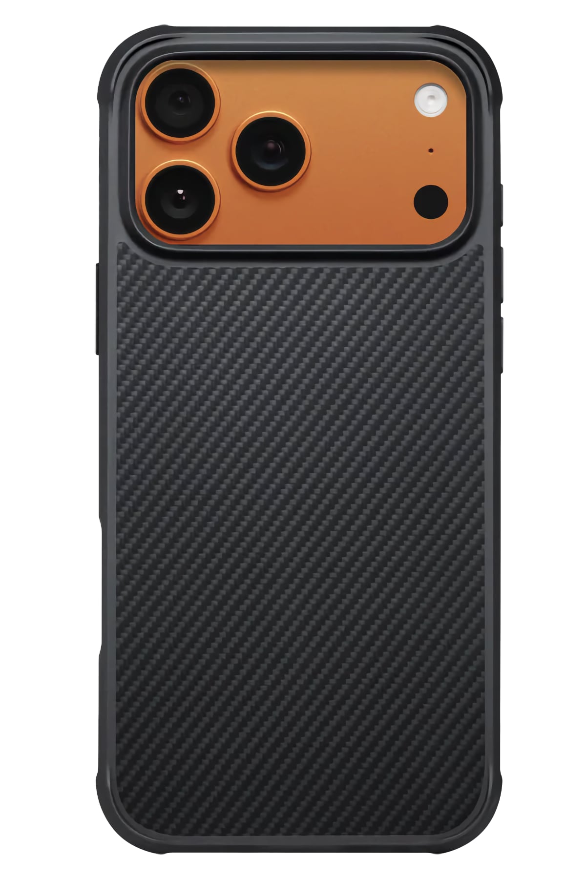 Aramid Proguard Iphone 17 Pro Magsafe Uyumlu Kılıf Black Gray