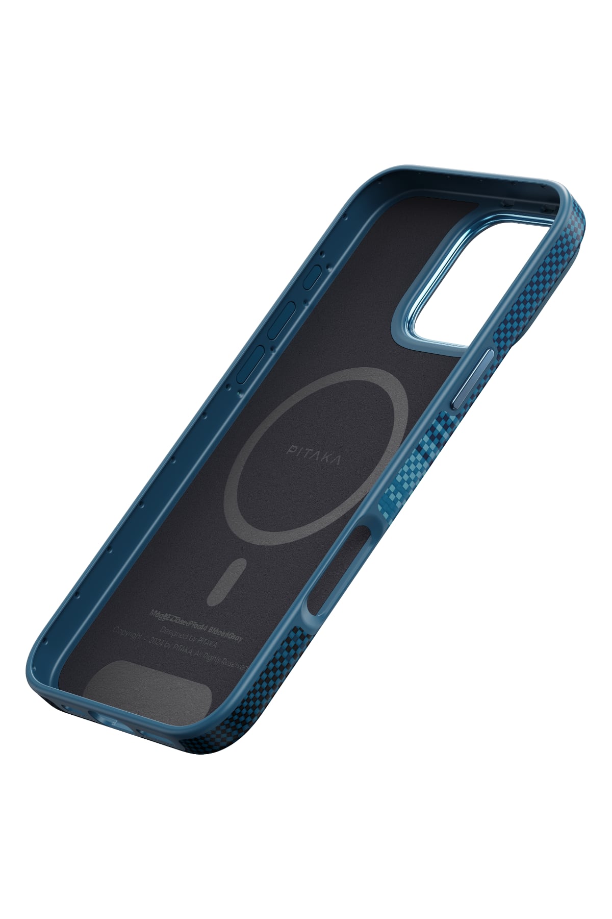 Military-Grade Iphone 16 Pro Max Magsafe Uyumlu Aramid Fiber Kılıf Moonrise