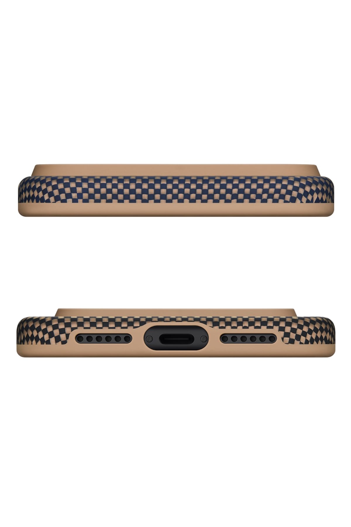 Military-Grade Iphone 17 Pro Max Magsafe Uyumlu Aramid Fiber Kılıf Sunset