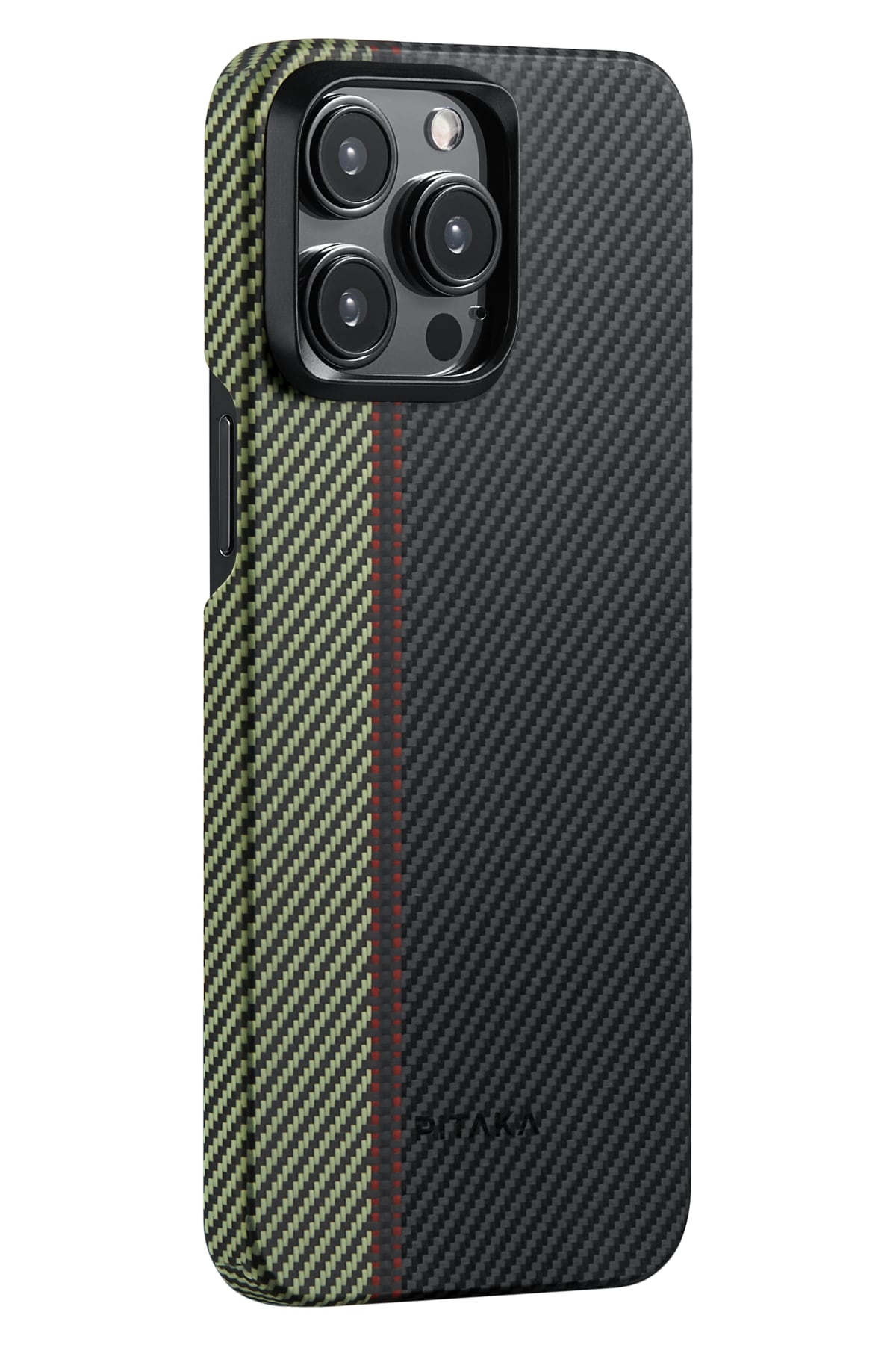 Tactile Woven Iphone 15 Pro Magsafe Uyumlu 600D Aramid Fiber Kılıf Overture