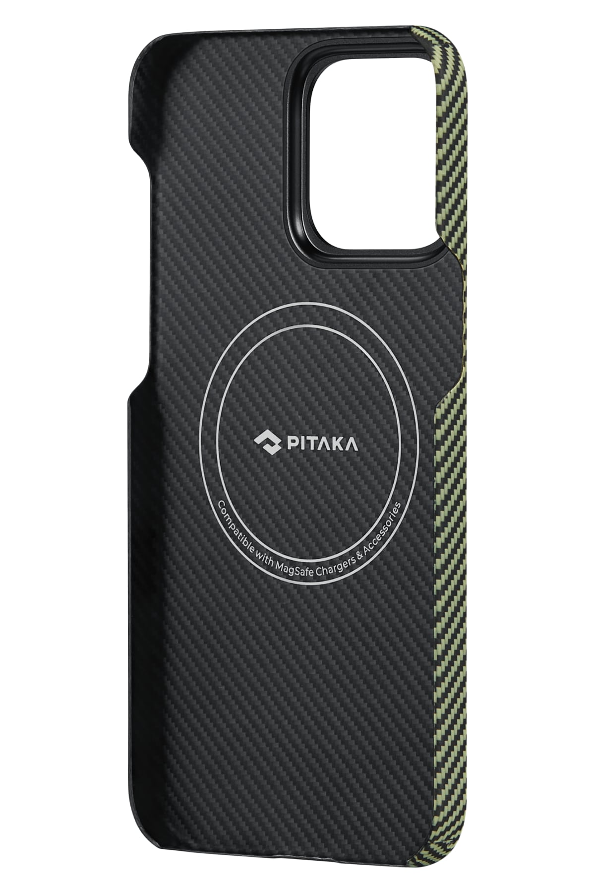 Tactile Woven Iphone 15 Pro Magsafe Uyumlu 600D Aramid Fiber Kılıf Overture