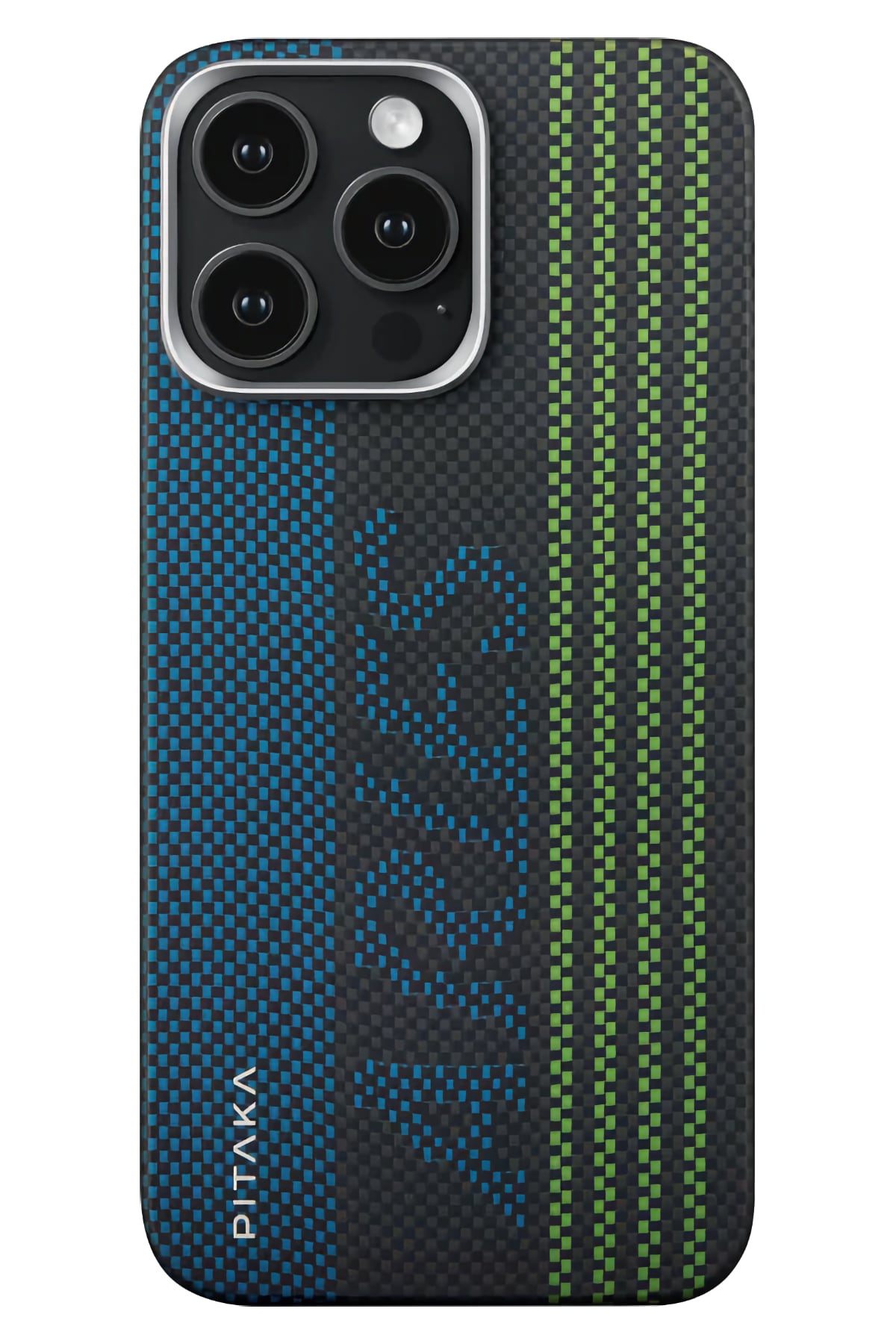 Tactile Woven Iphone 15 Pro Magsafe Uyumlu Kılıf Credit Card
