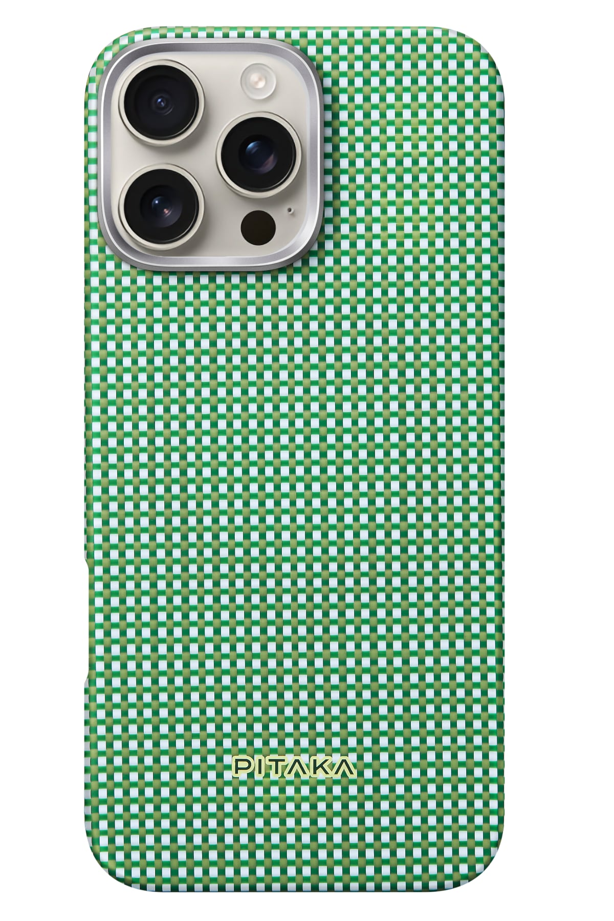 Ultra Slim Iphone 16 Pro Magsafe Uyumlu Aramid Fiber Kılıf Forest Green