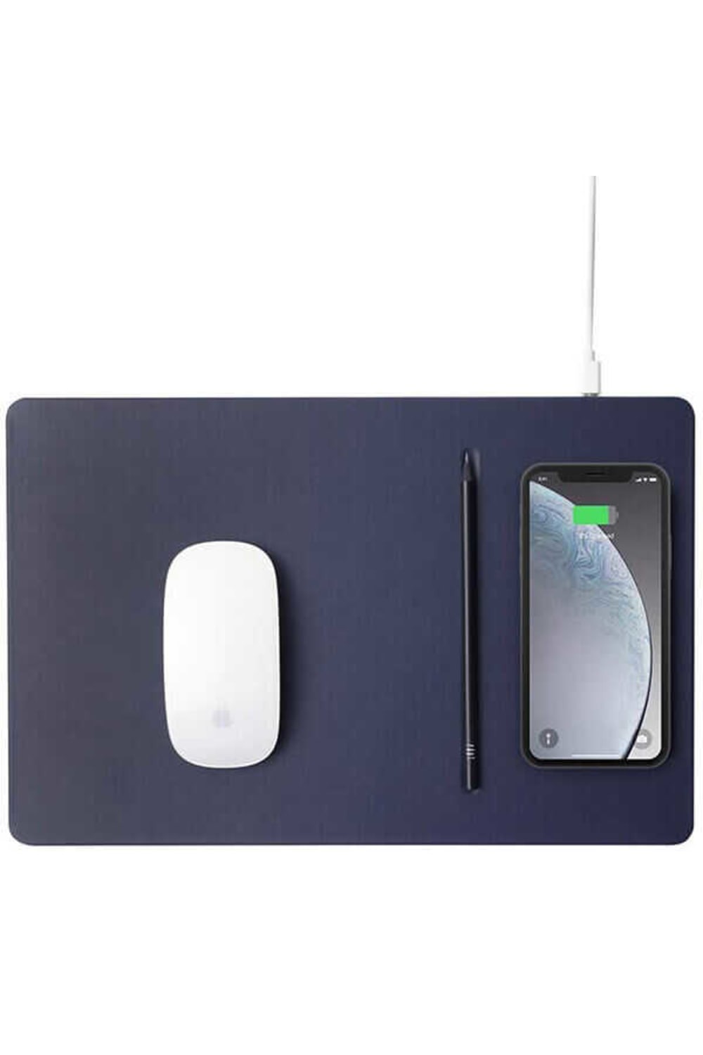 Pout-Hands 3 Pro Midnight Blue Wireless Şarjlı Mouse Pad - FAST CHARGING-Mouse Pad-1-milagron.live