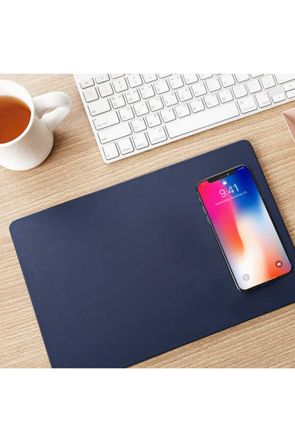 Pout-Hands 3 Pro Midnight Blue Wireless Şarjlı Mouse Pad-Mouse Pad-1-milagron.live