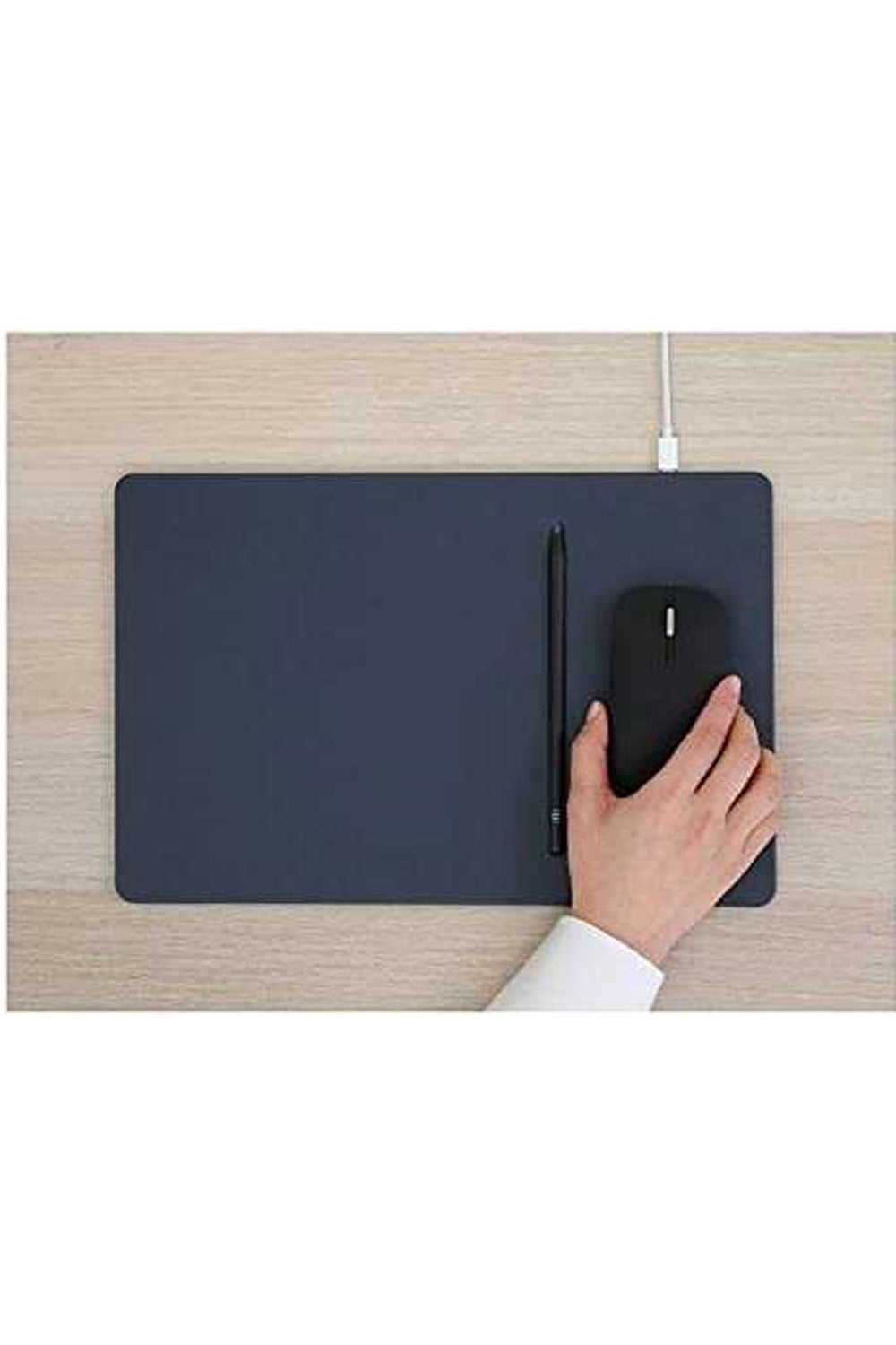 Pout-Hands 3 Pro Midnight Blue Wireless Şarjlı Mouse Pad-Mouse Pad-2-milagron.live