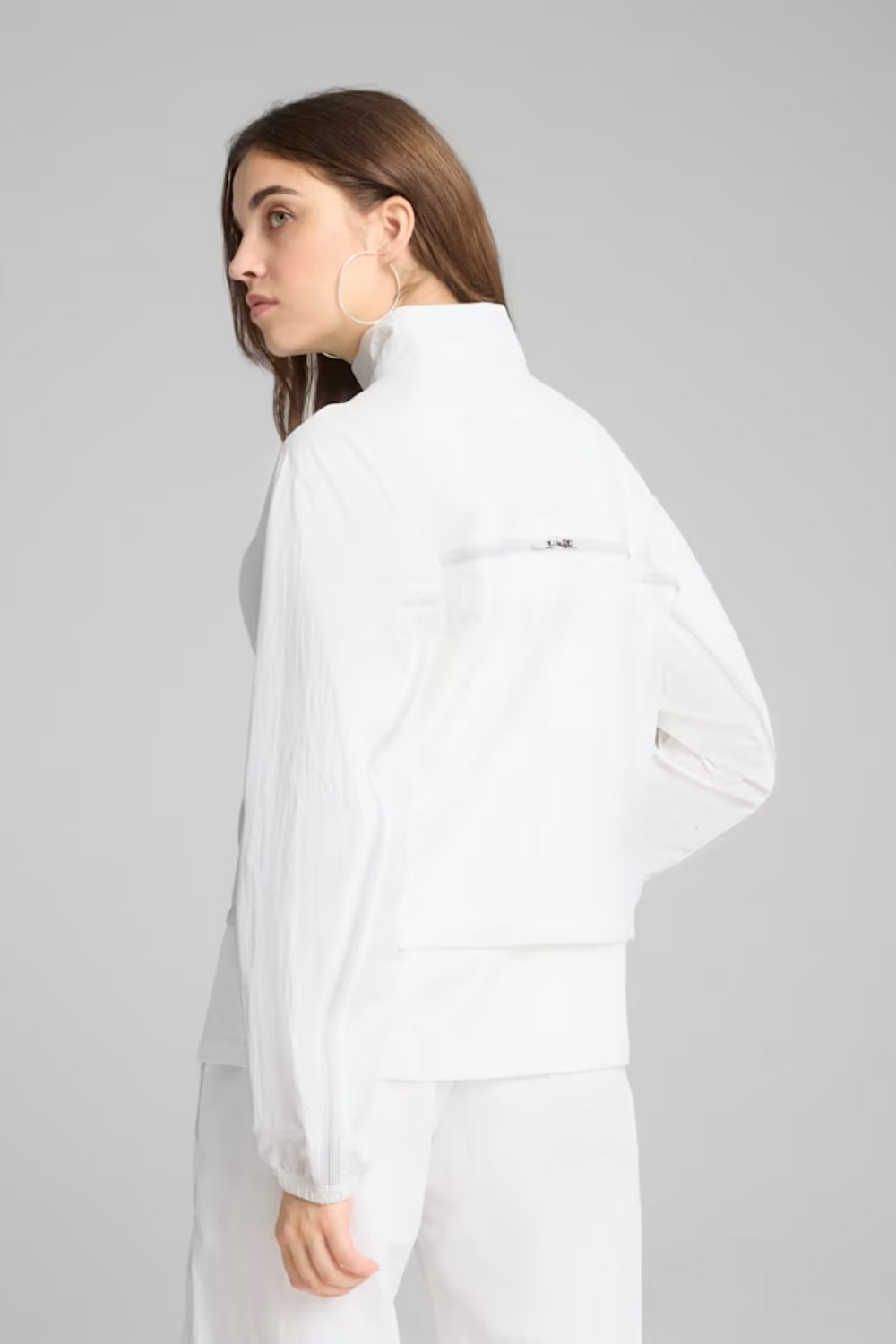 Puma-DARE TO Oversized Zip-Off Woven Jacket P-Sweatshirts & Hoodies-4-milagron.live