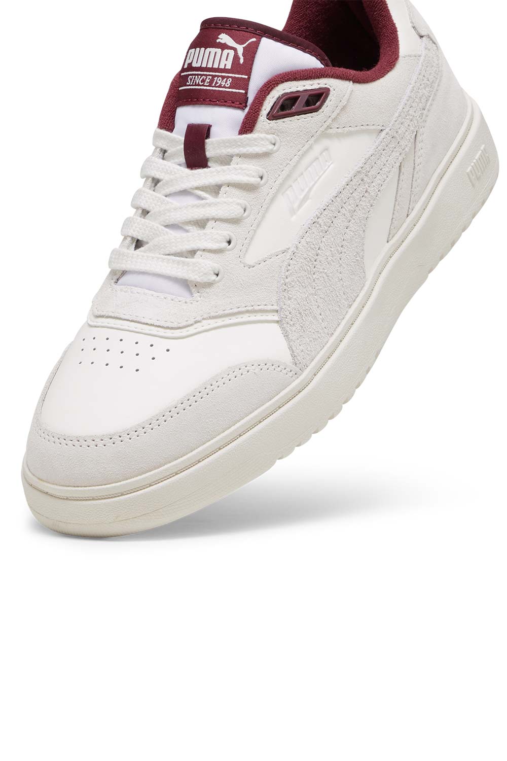 Puma-Doublecourt PRM Warm White Dark Jasper-Sneakers-7-milagron.live