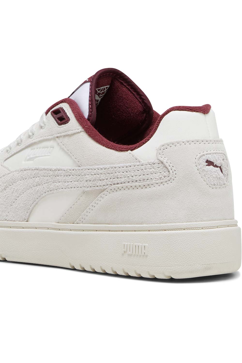 Puma-Doublecourt PRM Warm White Dark Jasper-Sneakers-8-milagron.live