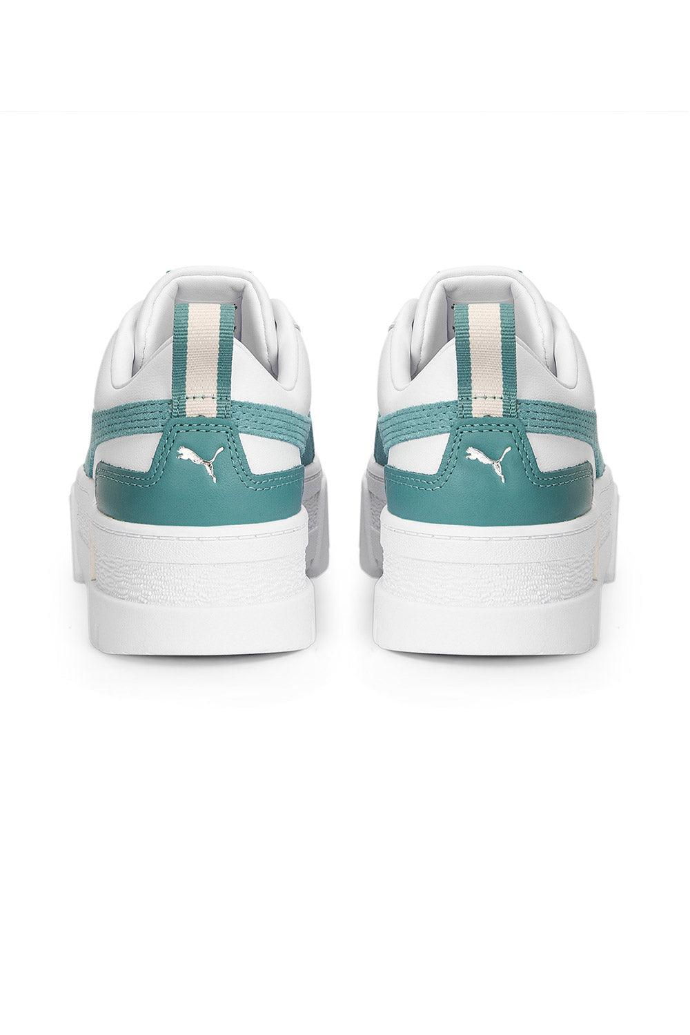 Puma-Mayze Lth Wns PUMA White-Adriatic-Sneakers-4-milagron.live