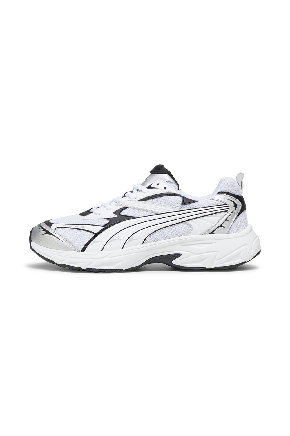 Puma-Morphic Base Feather Gray PUMA Black-Sneakers-2-milagron.live