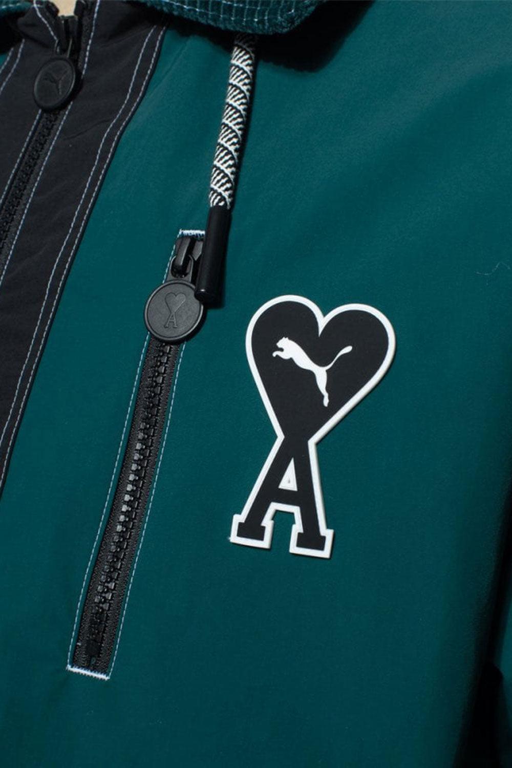 Puma-PUMA x AMI Jacket Varsity Green-Mont-5-milagron.live