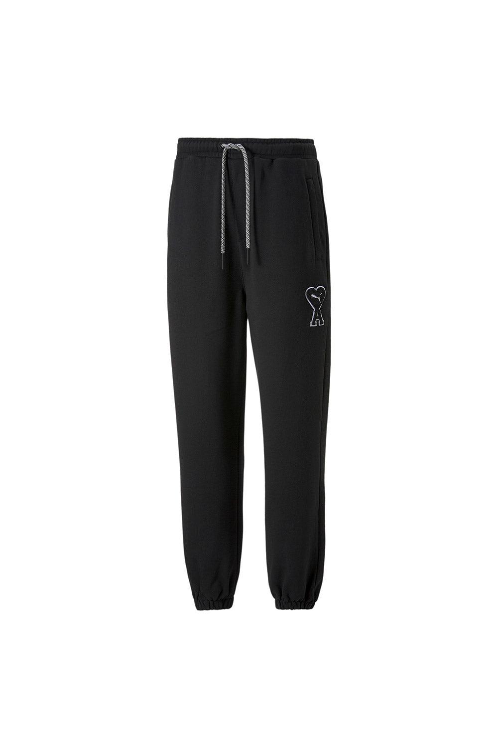 Puma-PUMA x AMI Sweatpants Puma Black-Eşofman-1-milagron.live