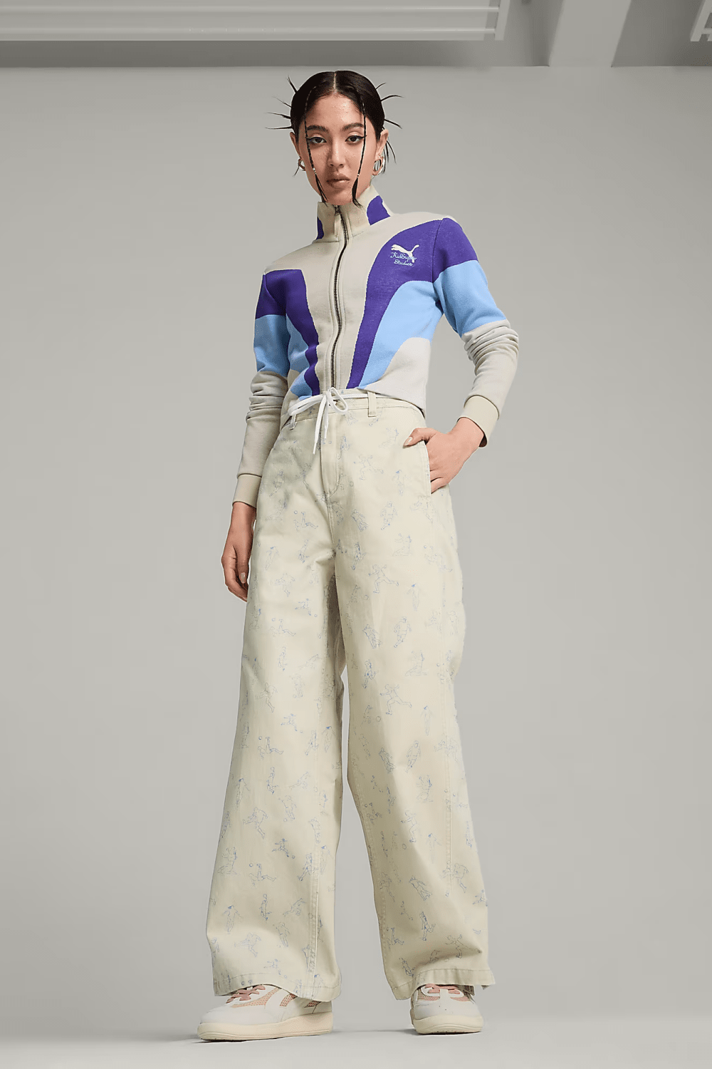 Puma-PUMA x KIDSUPER Pants Desert Dust-Kot Pantolon-2-milagron.live