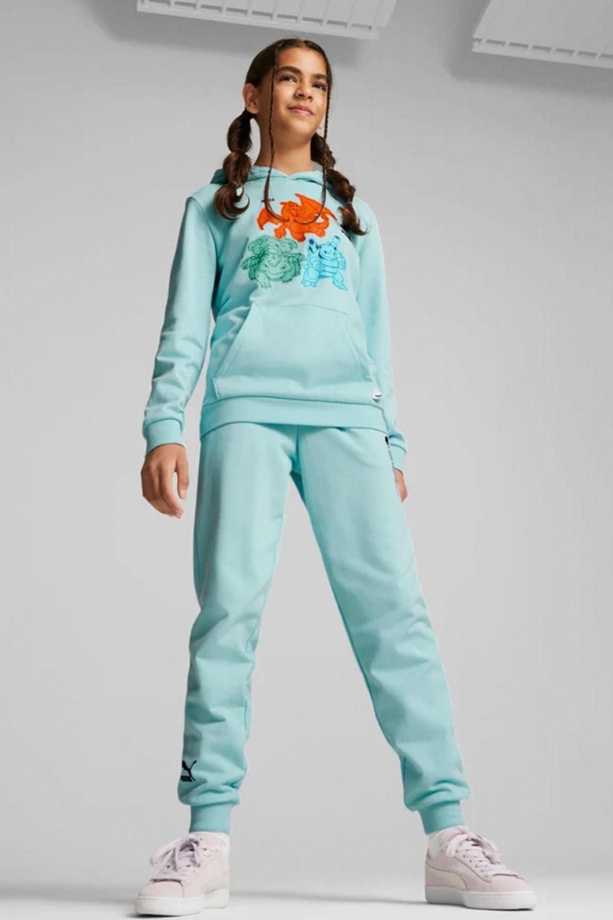 Puma-PUMA x POKEMON Sweatpants Kids Lig-Eşofman-1-milagron.live