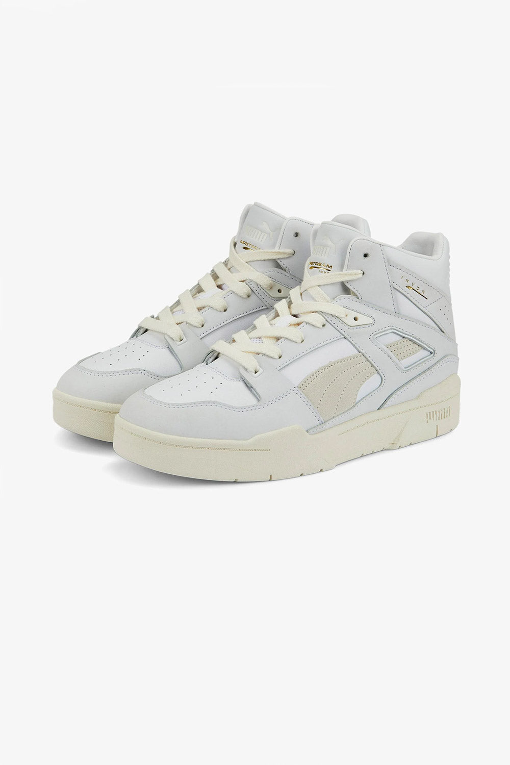 Puma-Slipstream Hi Lux Puma White-Marshmallow-Sneakers-2-milagron.live
